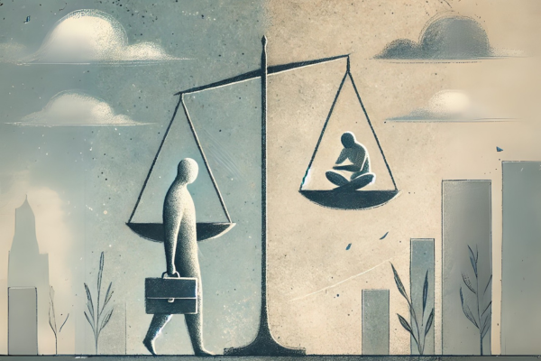 Balanceakt - Trauer und Arbeit